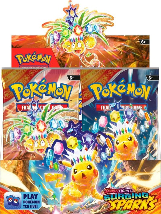 Pokemon TCG: Surging Sparks Factory Sealed Booster Box