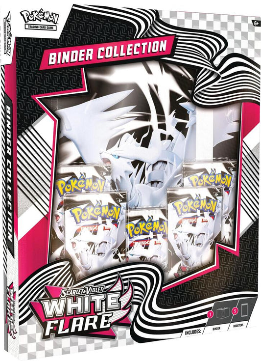 Pokèmon TCG Scarlet Violet White Flare Binder Collection