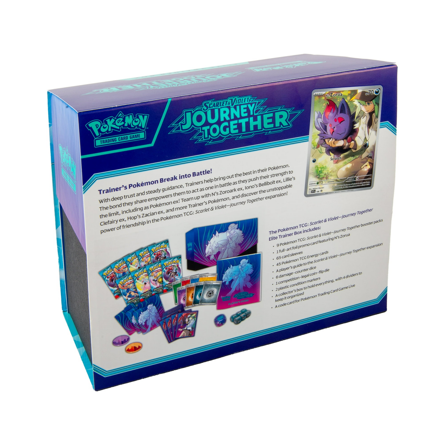 Pokémon TCG - Journey Together – Elite Trainer Box - SV:09 (JTG) - New & Sealed