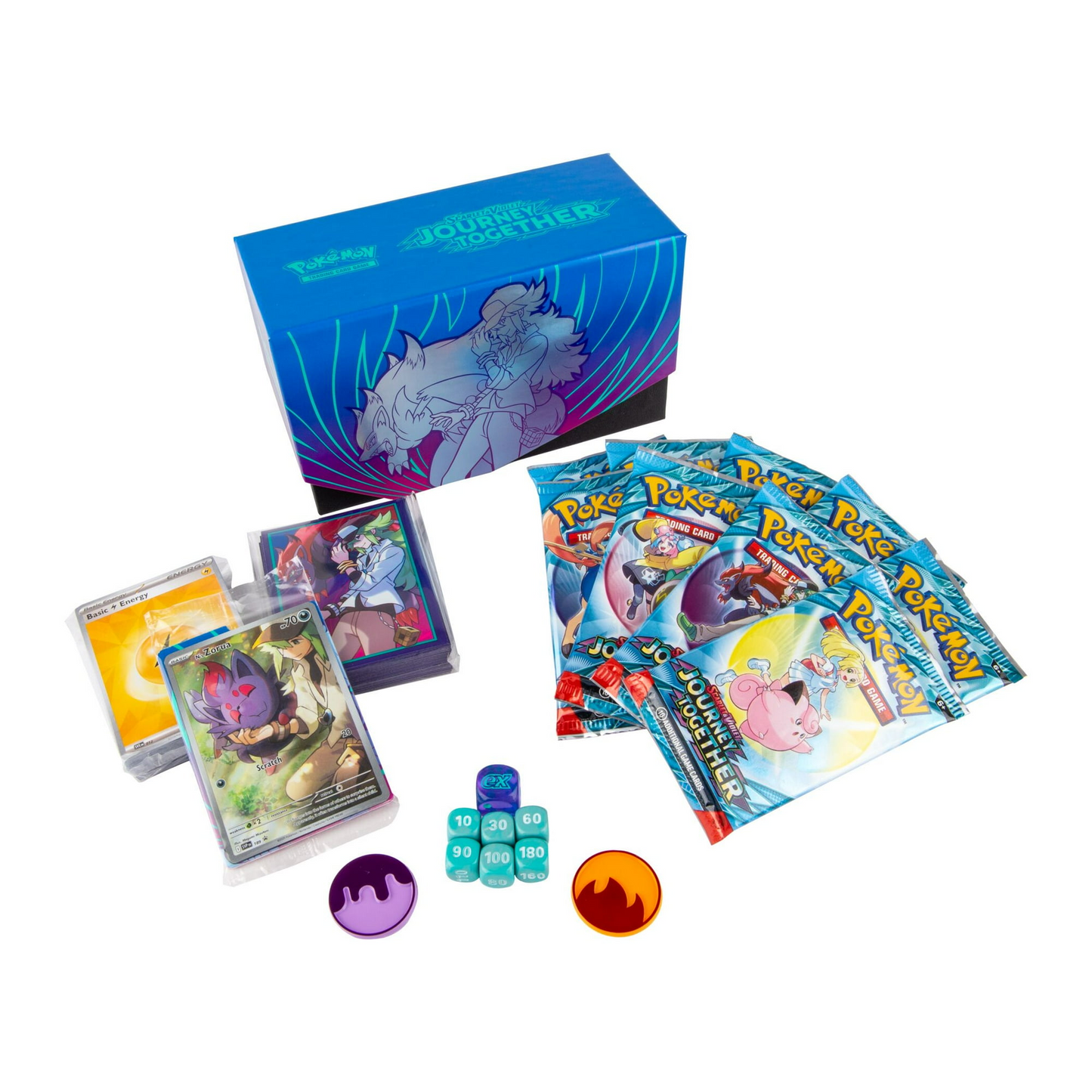 Pokémon TCG - Journey Together – Elite Trainer Box - SV:09 (JTG) - New & Sealed
