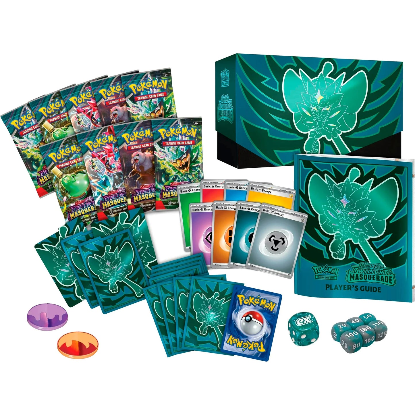 Pokémon TCG - Twilight Masquerade - Elite Trainer Box - SV:06 (TWM) - New & Sealed