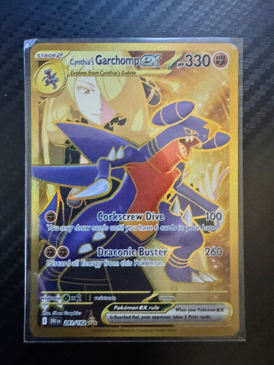 Cynthia's Garchomp EX 241/132 - Hyper Rare - Destined Rivals Pokemon TCG