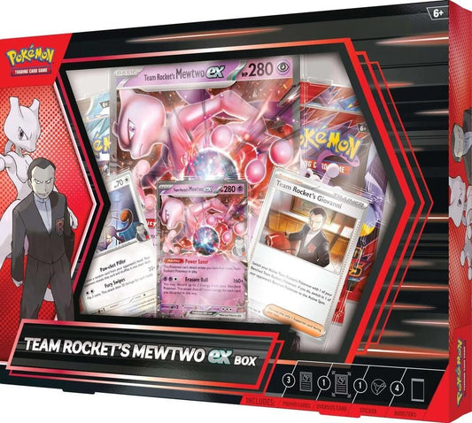 Pokémon - Destined Rivals Team Rocket’s Mewtwo ex - English - Promo Box