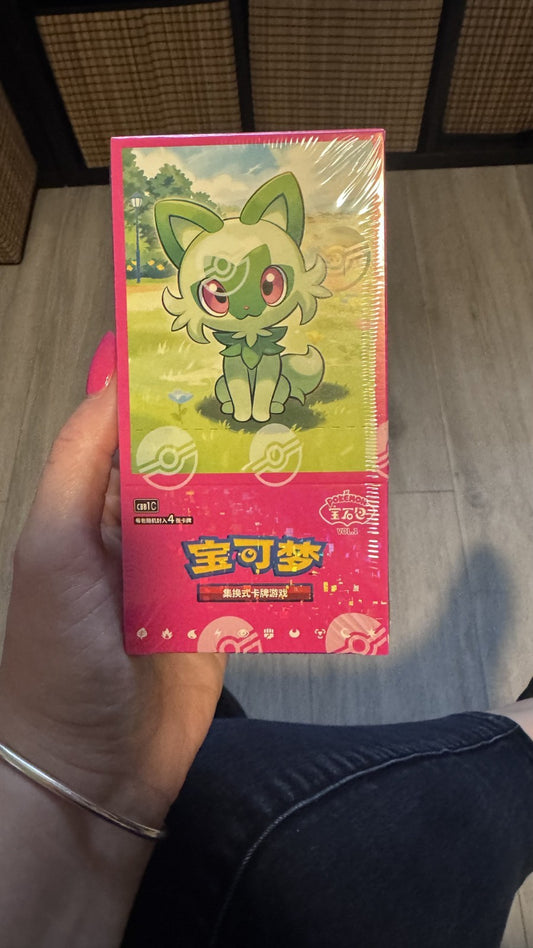Pokémon TCG: Gemstone Gem Pack Volume.1 - Booster Box (Chinese) USA Shipping!