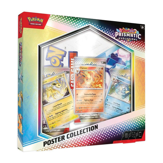 Pokemon Prismatic Evolutions Poster Collection *FACTORY SEALED NEW*