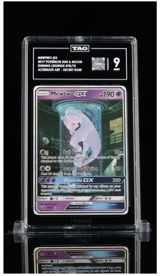 Mewtwo GX (Secret Shining) 78/73 Shining Legends Holo