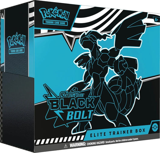 Pokémon TCG - Black Bolt - Elite Trainer Box (ETB) - Pre-Sale Confirmed Order