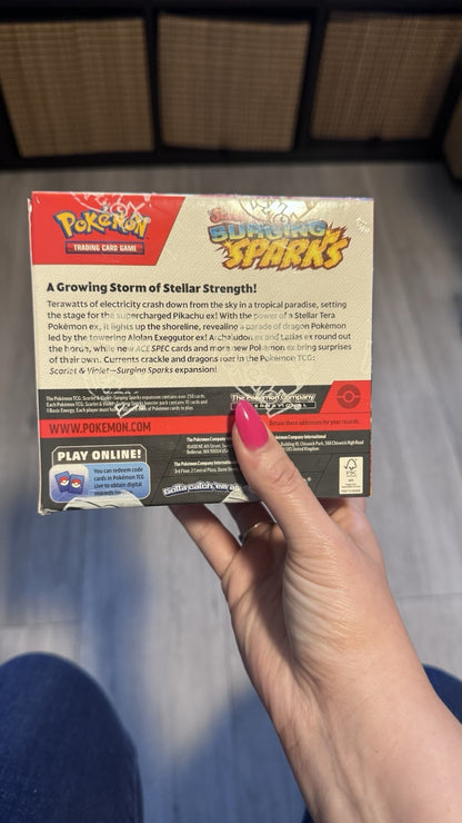 Pokemon TCG: Surging Sparks Factory Sealed Booster Box