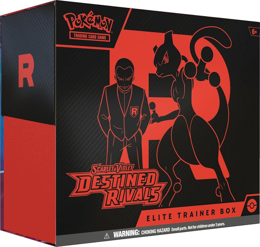 Pokemon SV10: Destined Rivals Elite Trainer Box ETB UNOPENED AND SEALED