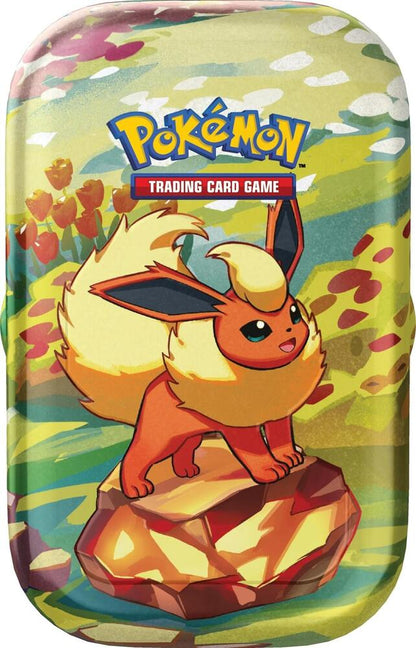 Prismatic Evolutions Mini Tin