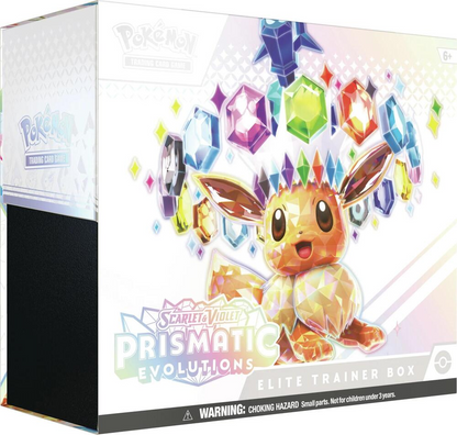 Pokémon TCG - Prismatic Evolutions Elite Trainer Box - SV:8.5 (PRE) - New & Sealed