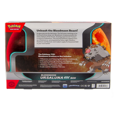 Pokémon TCG - Bloodmoon Ursaluna EX Box