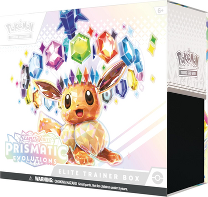 Pokémon TCG - Prismatic Evolutions Elite Trainer Box - SV:8.5 (PRE) - New & Sealed