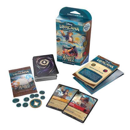 Lorcana - Azurite Sea Starter Deck - Amber and Ruby
