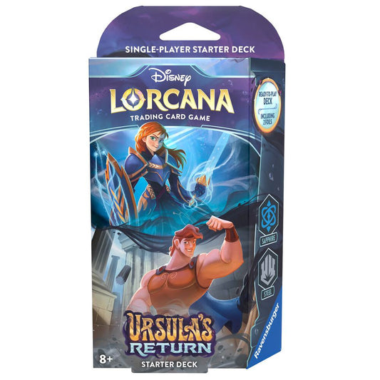 Lorcana - Ursula's Return Starter Deck - Sapphire & Steel