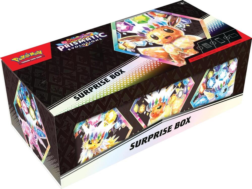 Prismatic Evolutions Surprise Boxes
