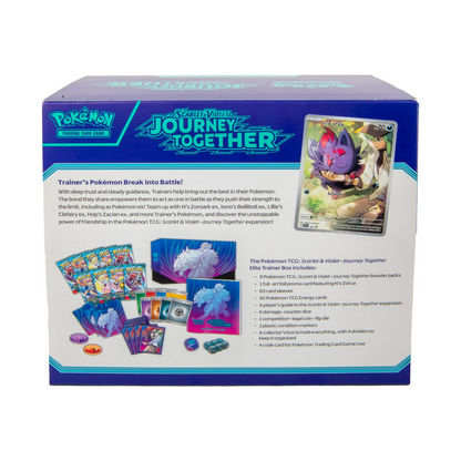 Pokémon TCG - Journey Together – Elite Trainer Box - SV:09 (JTG) - New & Sealed