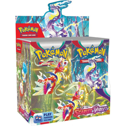 Pokémon TCG - Scarlet & Violet – Booster Display Box (36 Packs) - SV:01 - Base Set - New & Sealed