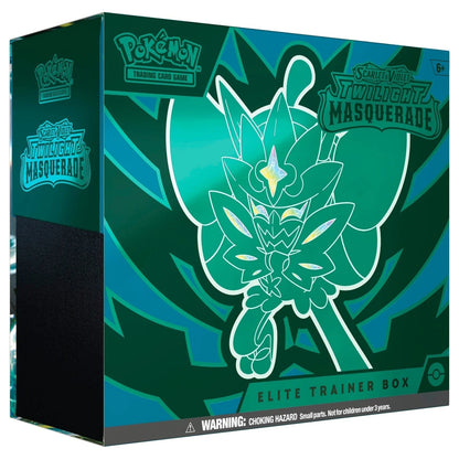 Pokémon TCG - Twilight Masquerade - Elite Trainer Box - SV:06 (TWM) - New & Sealed