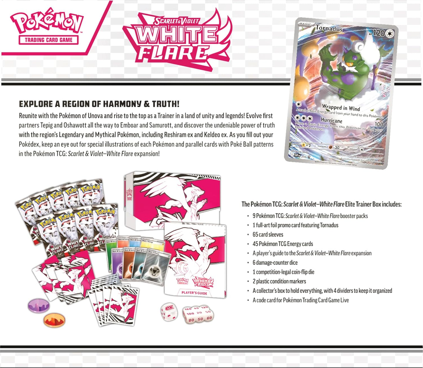 Pokémon TCG - White Flare - Elite Trainer Box (ETB)